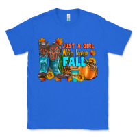 True Royal jusa a girl who loves fall Classic Tee - Artiststas