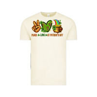 Vintage Arctic Peace Love St. Patrick's Day Vintage Tee - HowdyJamesFarm