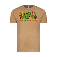 Vintage Camel Peace Love St. Patrick's Day Vintage Tee - HowdyJamesFarm