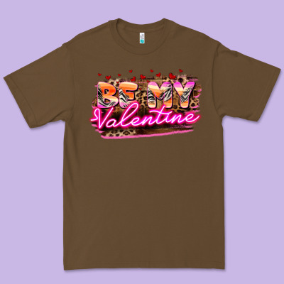 Be My Valentine Premium Tee Designed By Howdyjamesfarm