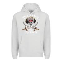 Dove Grey Dead Men Tell No Tales Funny Gifts Boy Girl Premium Hoodie - maiPhamDesign