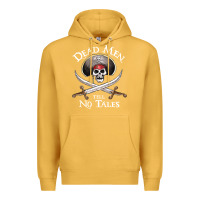 Mustard Dead Men Tell No Tales Funny Gifts Boy Girl Premium Hoodie - maiPhamDesign