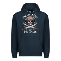 Navy Dead Men Tell No Tales Funny Gifts Boy Girl Premium Hoodie - maiPhamDesign