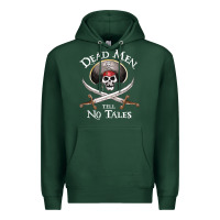 Sports Green Dead Men Tell No Tales Funny Gifts Boy Girl Premium Hoodie - maiPhamDesign