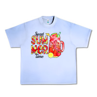 Grape Ice sweet summer time waterolor Urban Heavy Tee - CowCowDesign