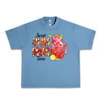 Pebble Blue sweet summer time waterolor Urban Heavy Tee - CowCowDesign