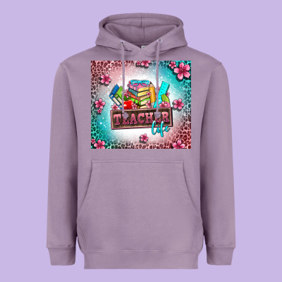 Teacher Life Heavyweight Hoodie Designed By Adodesignshop