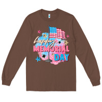 Chestnut Happy Memorial Day Long Sleeve Tee - FaDigitalArtStudio