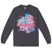 Smoke Happy Memorial Day Long Sleeve Tee - FaDigitalArtStudio