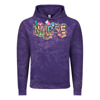 Cloud Purple Nurse Vintage Hoodie - FaDigitalArtStudio