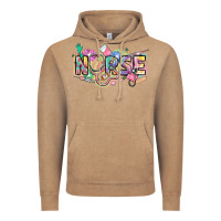 Vintage Coffee Nurse Vintage Hoodie - FaDigitalArtStudio