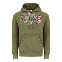 Vintage Olive Nurse Vintage Hoodie - FaDigitalArtStudio