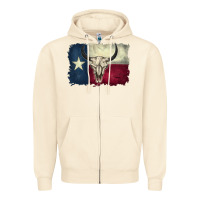 Sandshell texas flag Zipper Hoodie - BarkalooDesign