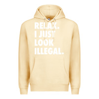 Pina Colada relax trump i just look illegal politically incorrect t shirt Premium Hoodie - maiPhamDesign