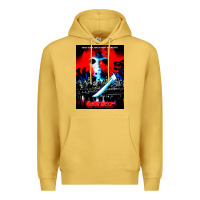 Antique Gold Vintage Classic  Horror film Art Characters Mens Womens Premium Hoodie - maiPhamDesign
