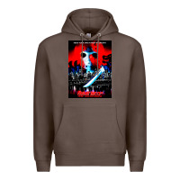 Coffee Vintage Classic  Horror film Art Characters Mens Womens Premium Hoodie - maiPhamDesign