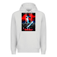 Dove Grey Vintage Classic  Horror film Art Characters Mens Womens Premium Hoodie - maiPhamDesign