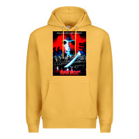 Mustard Vintage Classic  Horror film Art Characters Mens Womens Premium Hoodie - maiPhamDesign