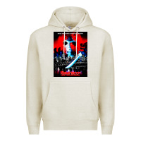 Oatmeal Heather Vintage Classic  Horror film Art Characters Mens Womens Premium Hoodie - maiPhamDesign