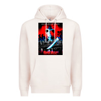 Pale Pink Vintage Classic  Horror film Art Characters Mens Womens Premium Hoodie - maiPhamDesign