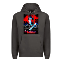 Smoke Vintage Classic  Horror film Art Characters Mens Womens Premium Hoodie - maiPhamDesign