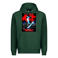 Sports Green Vintage Classic  Horror film Art Characters Mens Womens Premium Hoodie - maiPhamDesign