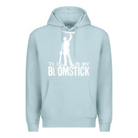 Blue Mist this is my boomstick shotgun chainsaw dead evil halloween tank top Premium Hoodie - maiPhamDesign