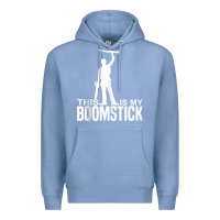 Colony Blue this is my boomstick shotgun chainsaw dead evil halloween tank top Premium Hoodie - maiPhamDesign