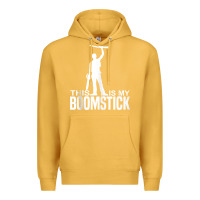 Mustard this is my boomstick shotgun chainsaw dead evil halloween tank top Premium Hoodie - maiPhamDesign