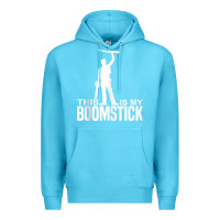 Ocean Blue this is my boomstick shotgun chainsaw dead evil halloween tank top Premium Hoodie - maiPhamDesign