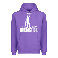 Purple this is my boomstick shotgun chainsaw dead evil halloween tank top Premium Hoodie - maiPhamDesign