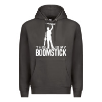 Smoke this is my boomstick shotgun chainsaw dead evil halloween tank top Premium Hoodie - maiPhamDesign