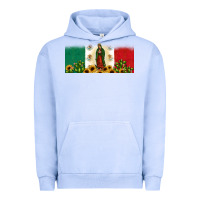 Pigment Grape Ice lady of guadalupe mexican flag Urban Hoodie - JahusDesignShop