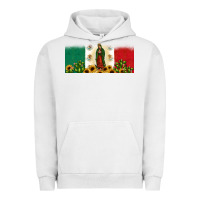 Pigment Lunar Rock lady of guadalupe mexican flag Urban Hoodie - JahusDesignShop