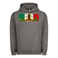 Pigment Tornado lady of guadalupe mexican flag Urban Hoodie - JahusDesignShop