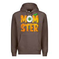 Coffee womens momster tshirt halloween scary costume mom t shirt Premium Hoodie - maiPhamDesign