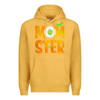 Mustard womens momster tshirt halloween scary costume mom t shirt Premium Hoodie - maiPhamDesign