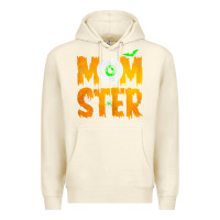 Sandshell womens momster tshirt halloween scary costume mom t shirt Premium Hoodie - maiPhamDesign