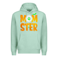 Seafoam womens momster tshirt halloween scary costume mom t shirt Premium Hoodie - maiPhamDesign