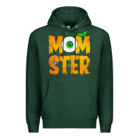 Sports Green womens momster tshirt halloween scary costume mom t shirt Premium Hoodie - maiPhamDesign