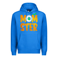 True Royal womens momster tshirt halloween scary costume mom t shirt Premium Hoodie - maiPhamDesign