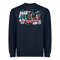 Navy medical assistant Heavyweight Sweatshirt - BarkalooDesign
