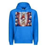 True Royal Baseball Mom Premium Hoodie - CowhideDigitalArt