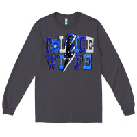 Smoke Police wife Long Sleeve Tee - FaDigitalArtStudio