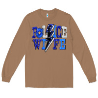Toasted Coconut Police wife Long Sleeve Tee - FaDigitalArtStudio
