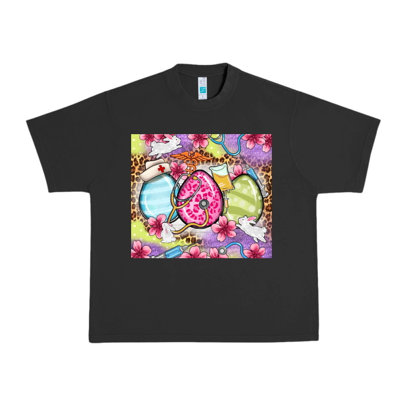 Easter Eggs Nurse Urban Heavy Tee by OliviaCreatesArt | Teevron