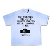 Grape Ice West Wing My Favorite People Urban Heavy Tee - maiPhamDesign