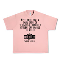 Salmon West Wing My Favorite People Urban Heavy Tee - maiPhamDesign