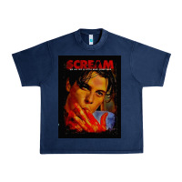 Navy Billy Loomis Horror Art Gifts Urban Heavy Tee - maiPhamDesign