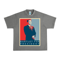 Tornado Bartlet For President Lover Gift Urban Heavy Tee - maiPhamDesign